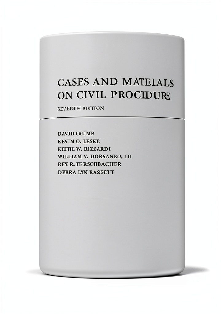 Installing Civil Law Procedure 7th Edition Carolina Academic Press on a wooden desk