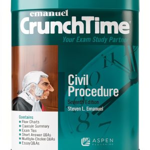 Aspen Publishing Civil Law Procedure Emanuel CrunchTime-0
