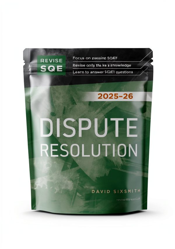 Revise SQE Civil Law Procedure Kindle Book English Legal-0