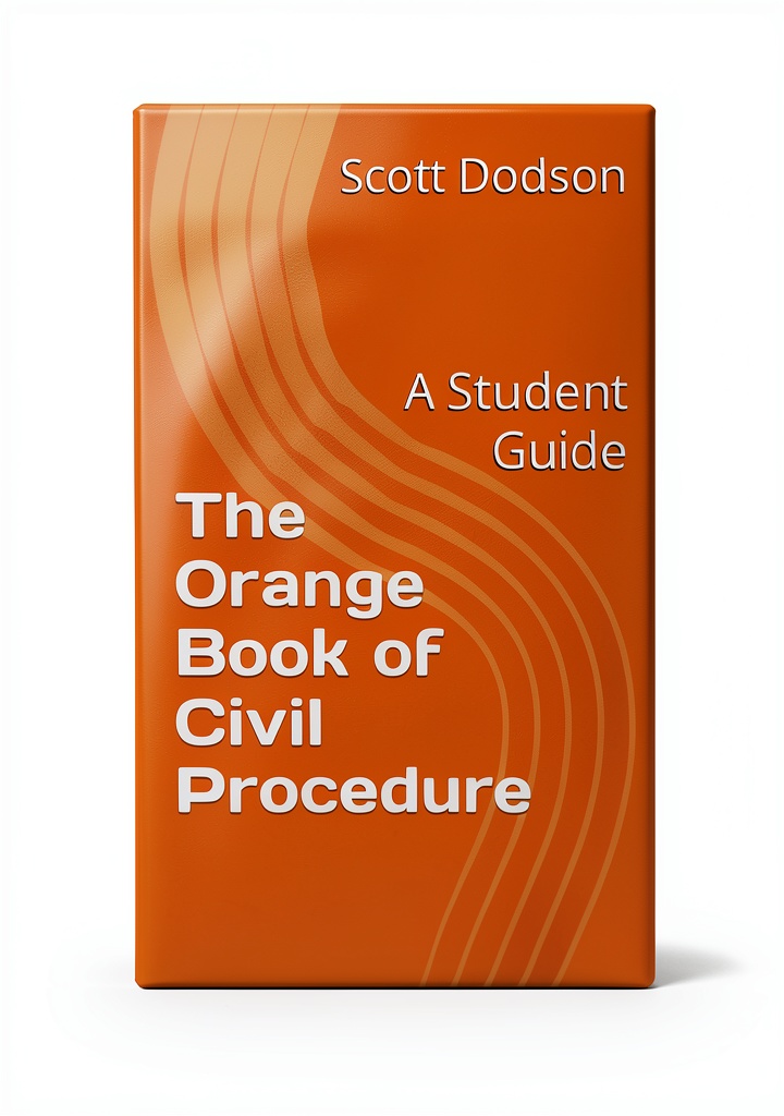 Civil Law Procedure Kindle book open on a tablet