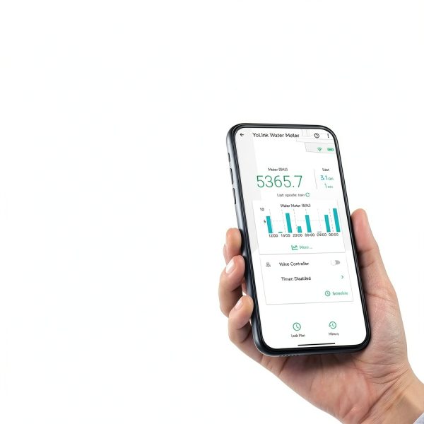YoLink Smart Water Leak Detector App Control Valve Shut Off-1