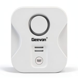 Geevon Water Leak Detector Alarm 100dB Battery Operated Floor Mount-0