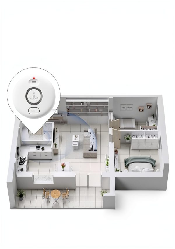 Water Leak Detector RUIKORING WD70x5 5‑Sensor Set 120dB Alarm-2