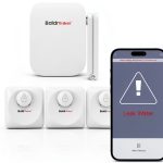Water Leak Detector BALDR with 100dB Siren, App & Email Alerts-0