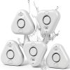 Water Leak Detector STECHRO WD76 5 Sensors White Battery Powered-0