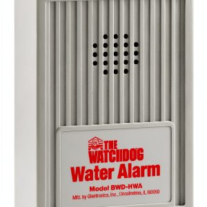 Glentronics Water Detector BWD-HWA 9V Wall‑Mount 110dB Alarm-0
