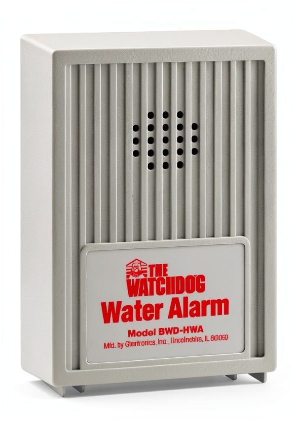Glentronics Water Detector BWD-HWA 9V Wall‑Mount 110dB Alarm-0