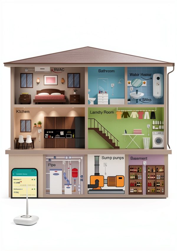 MOCREO Water Leak Detector SW2 Smart Sensor with 2 Year Battery Life-8