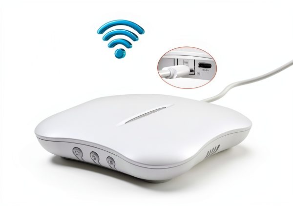 METAK Water Leak Detector 6 Sensor + 1 Gateway White Wi‑Fi System-2