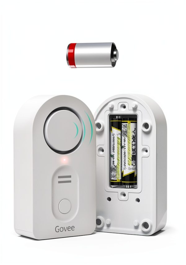 Govee Water Leak Detector B5054002 5 Pack Alkaline Tabletop Sensor-5