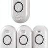 Water Leak Detector METAK 5 Sensors White ABS Mini Alarm-0