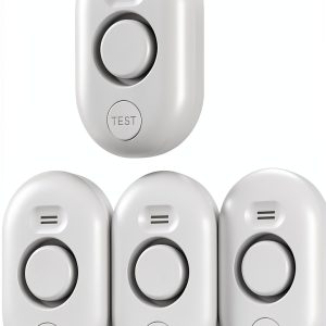 Water Leak Detector METAK 5 Sensors White ABS Mini Alarm-0