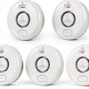 Water Leak Detector RUIKORING WD70x5 5‑Sensor Set 120dB Alarm-0
