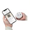Water Leak Detector Kidde WiFi Battery Powered White Compact Sensor-4