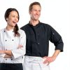 Uncommon Threads Unisex Epic 3/4 Sleeve Buttoned Chef Shirt with Vents-2